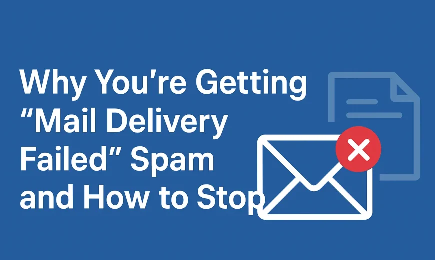 Mail Delivery Failed