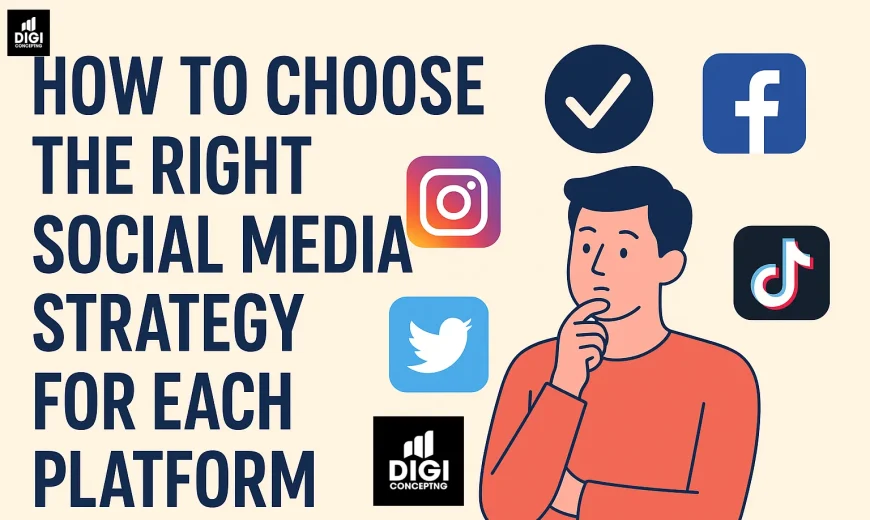 How to Choose the Right Social Media Strategy for Each Platform