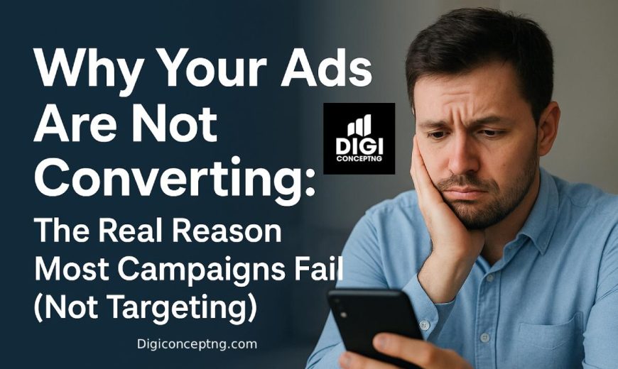 Why Your Ads Are Not Converting