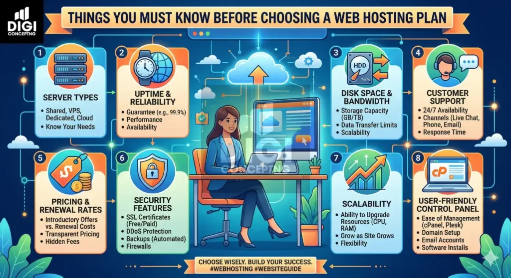 Things You Must Know Before Choosing a Web Hosting Plan (1)